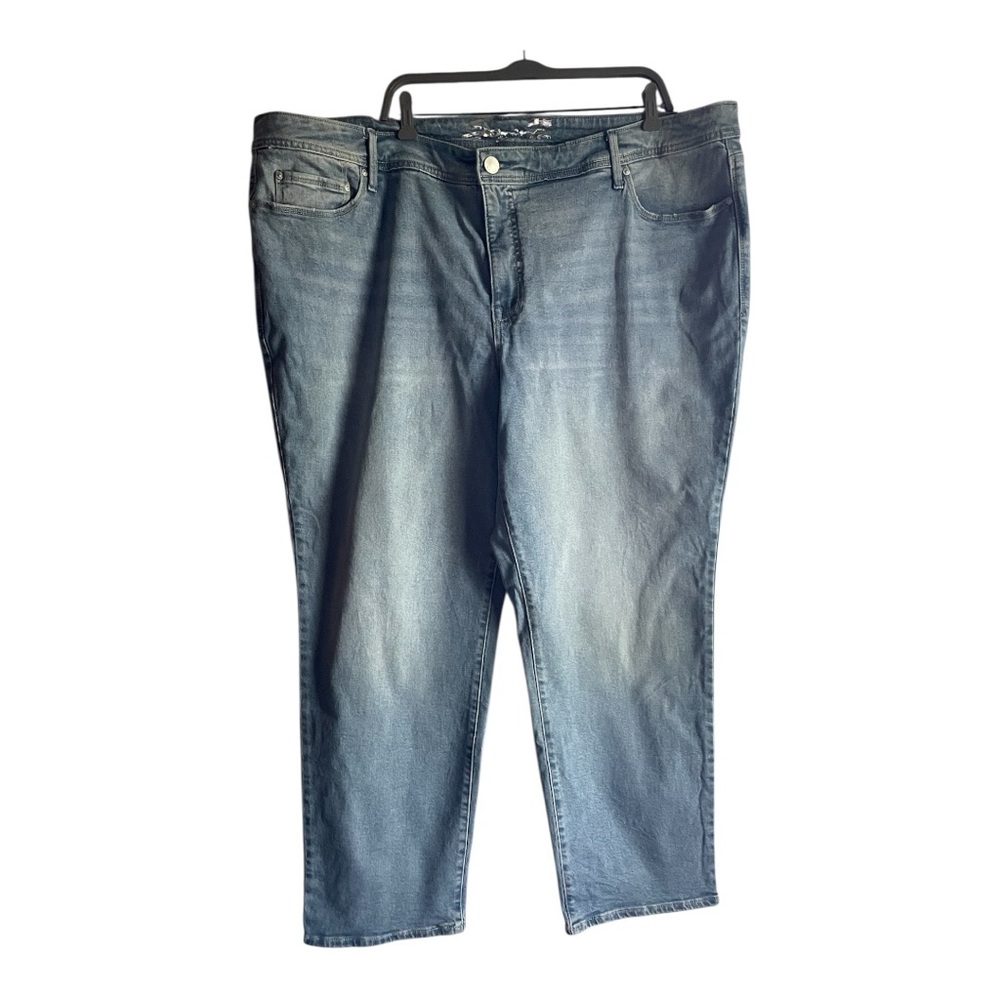 NWOT Seven 7 Women's Size 28 Mid-Rise Straight Jeans - Picture 3 of 15